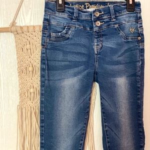 Girls Justice High Waist Jeggings